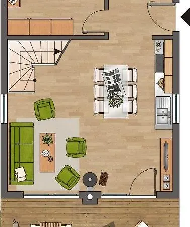 Apartamento Hafenhaus Zerpenschleuse Wandlitz